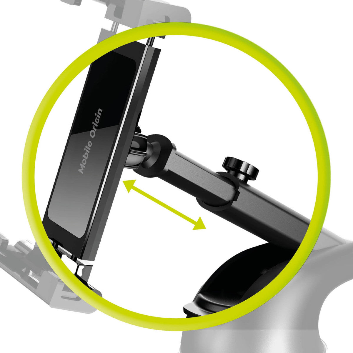 Car Tablet Mount MO6, Black