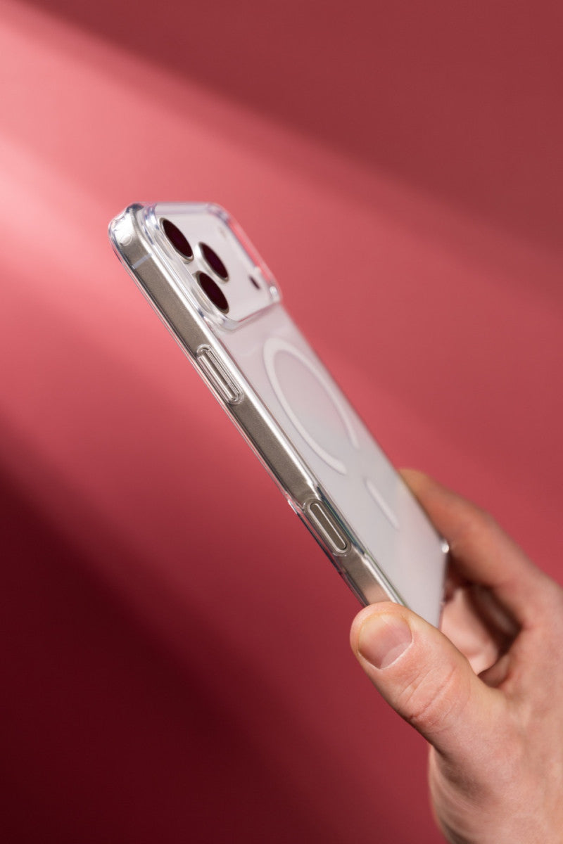 Easy Hybrid MagSafe Case for iPhone 17, Clear