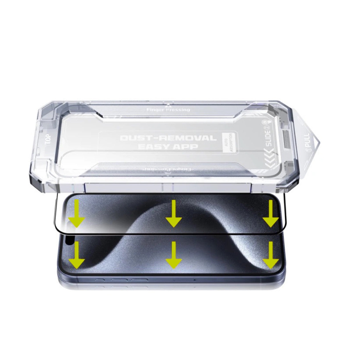 Screen Protector with Easy Installation, for iPhone 16 Pro