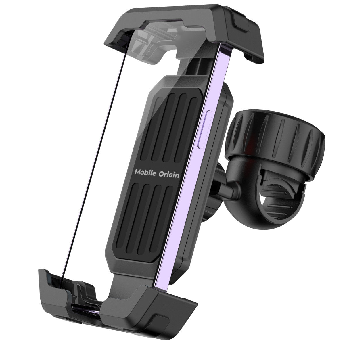 Bike Phone Mount B1, Quick-Release 360°, Black