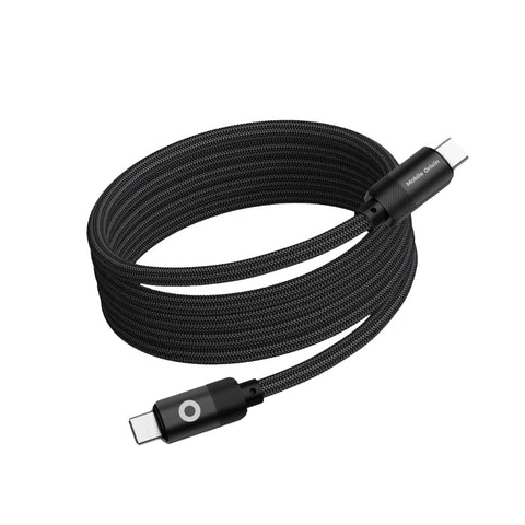 Magnetický kabel 1 m USB‑C na USB‑C – černý