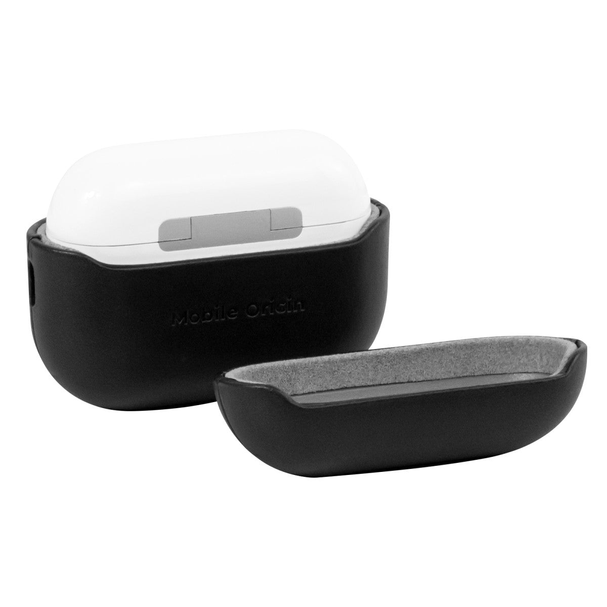 Leather Case for AirPods Pro 2, Black