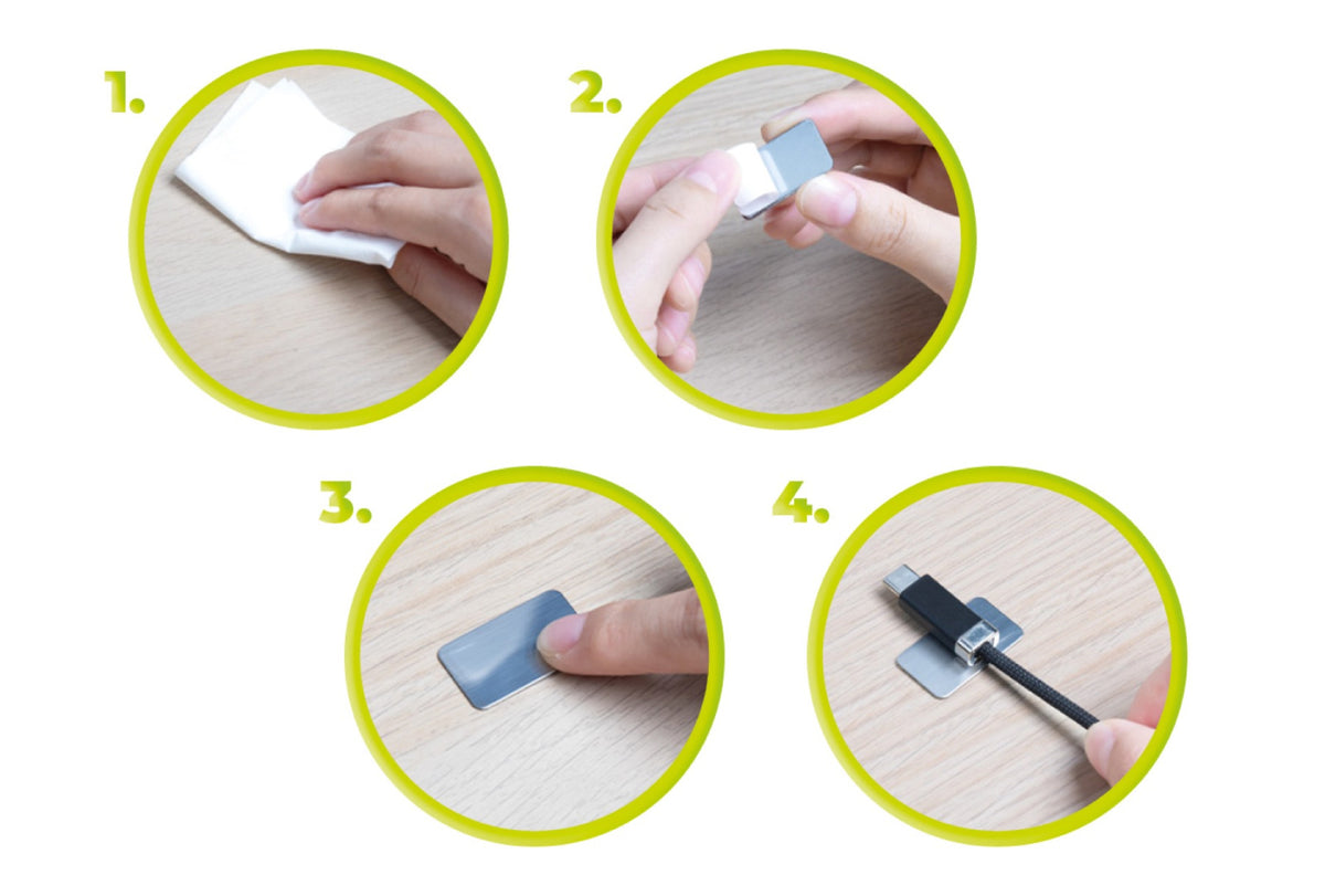 Magnetický kabel StayCable USB-C na USB-C CB6, 60W, 480 Mb/s, 1,5 m, Černá
