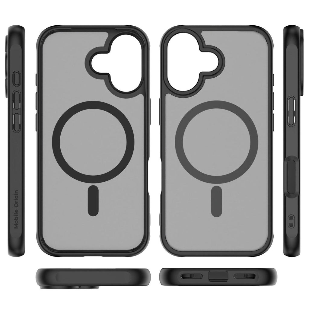 Easy Hybrid MagSafe Case, Matte Black for iPhone 17
