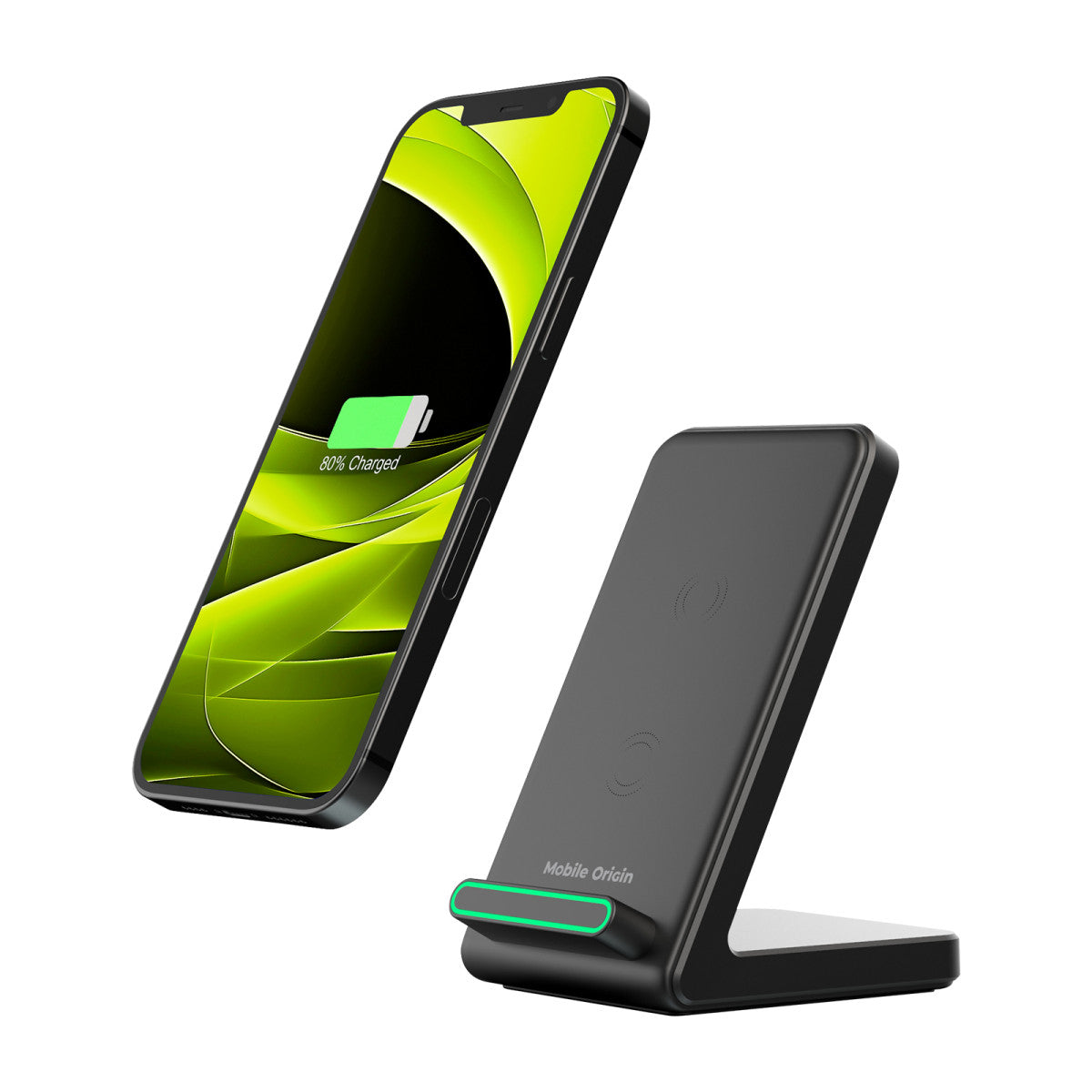 Wireless Charger PW10, 15W, Black
