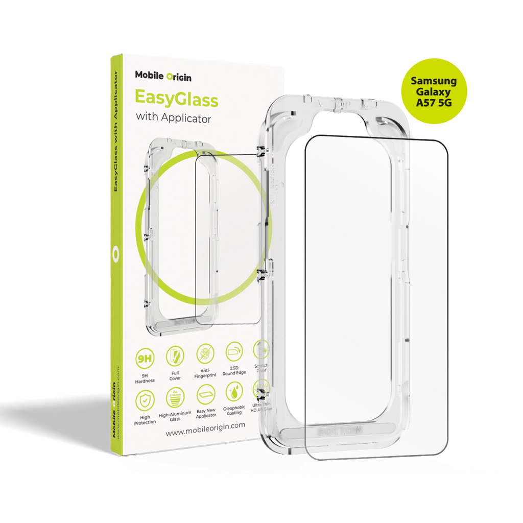 EasyGlass Screen Protector with Applicator, 1 pc, for Samsung Galaxy A57 5G