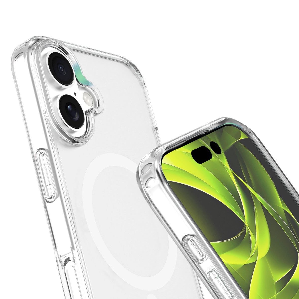 Easy Hybrid MagSafe Case for iPhone 17, Clear
