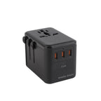 Cestovní Adaptér GaN 67W PW5 EU/UK/US/AUS, 3x USB-C + USB-A