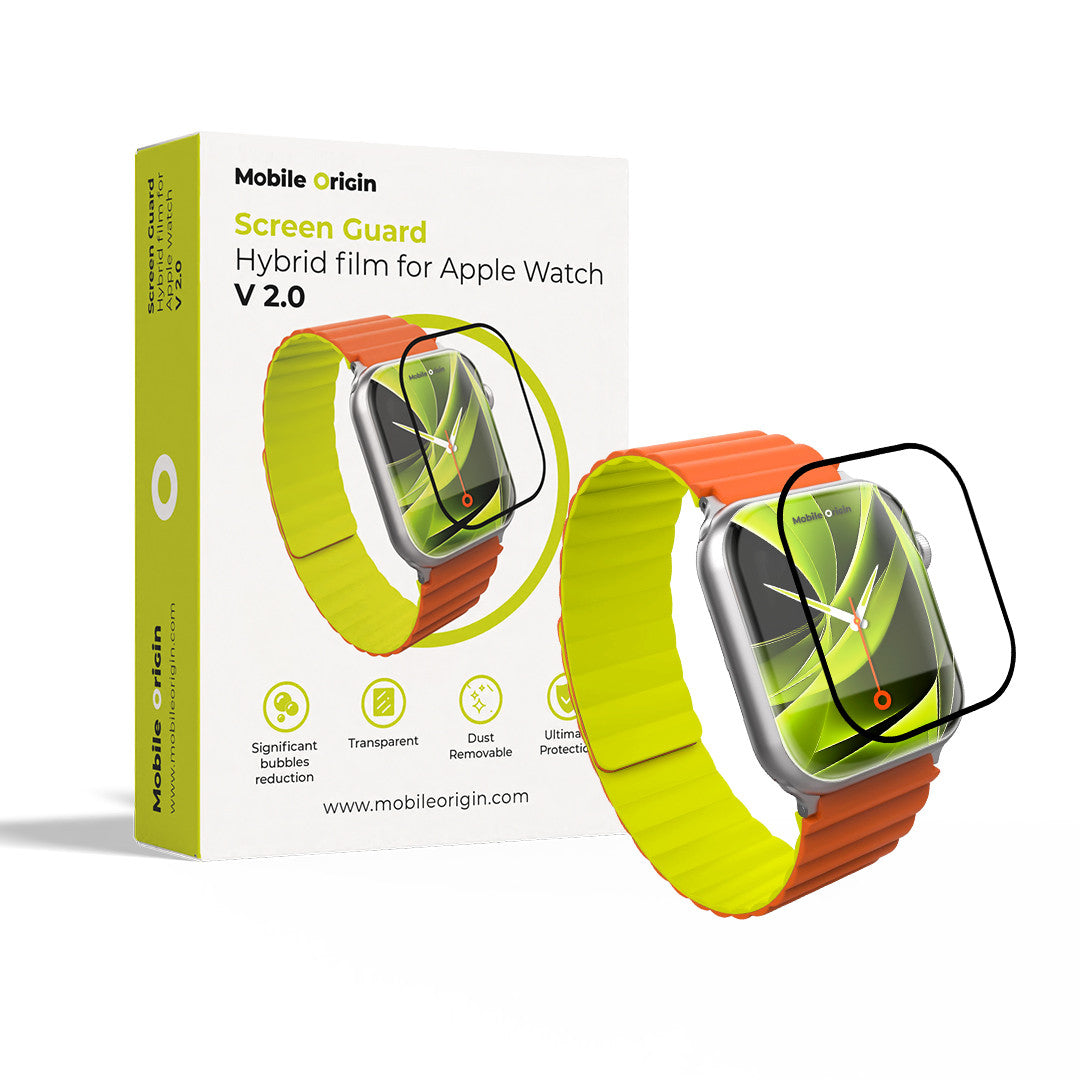 Hybridní ochranná fólie, pro Apple Watch 40mm (SE3, SE, 4, 5, 6)