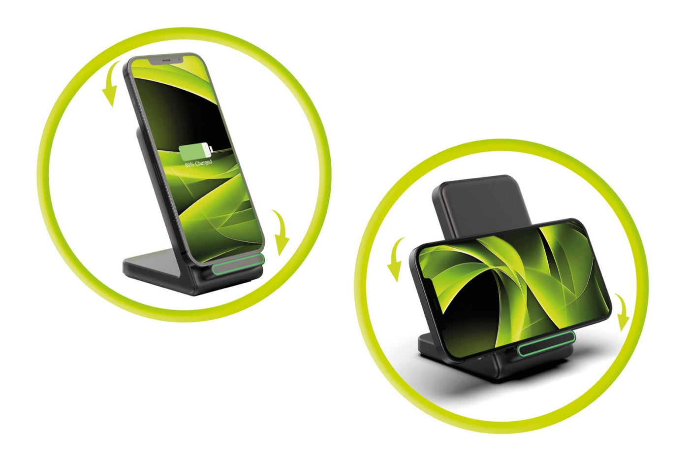 Wireless Charger PW10, 15W, Black