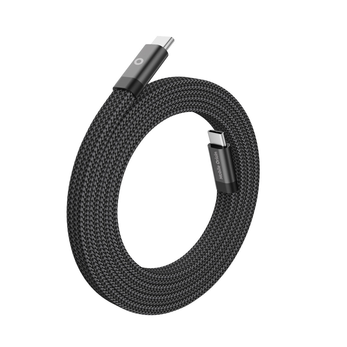 Magnetic Flat Cable USB-C to USB-C, 60W, 480 Mb/s, 1m, Black