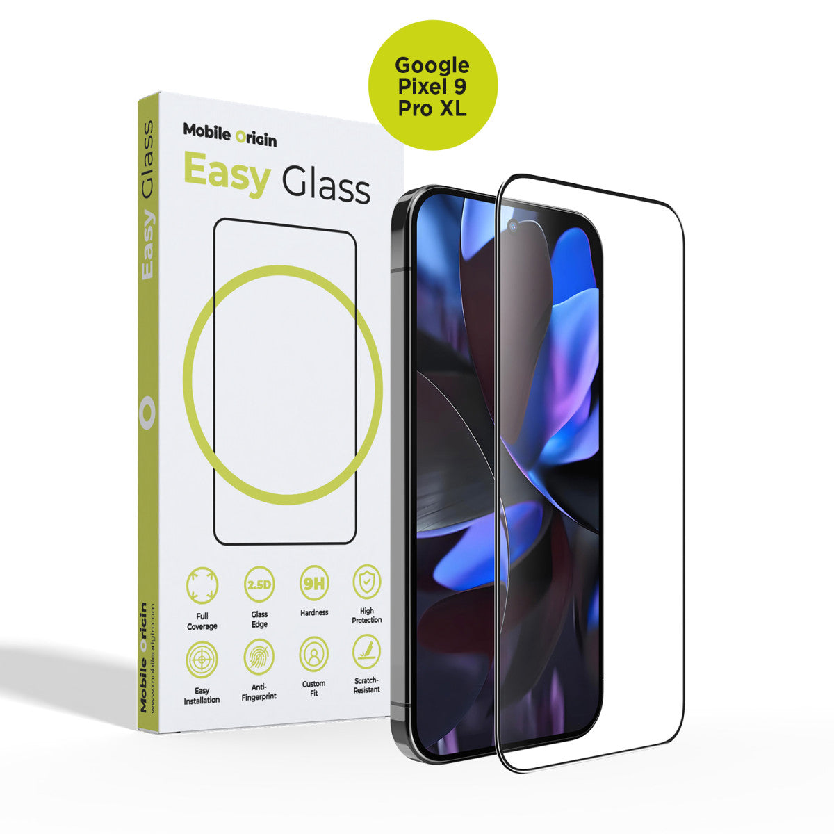EasyGlass Screen Protector, for Google Pixel 9 Pro XL