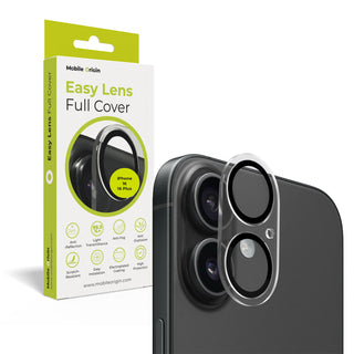Easy Lens ochrana čoček pro iPhone 16 / iPhone 16 Plus – celoplošná, čirá