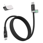 60W StayCable Cable with Magnetic Holder, USB-C to USB-C, 1.5 m, CB6