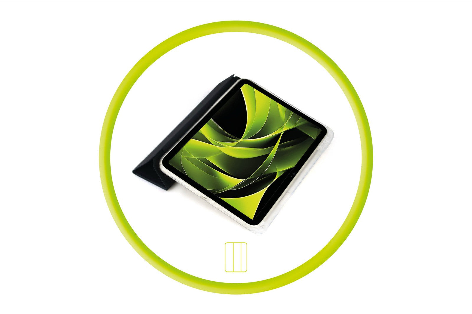 Easy Tablet Black/Transparent Case iPad Air 11" M2 2024 / iPad Air 11" M3 2025 / iPad Air 11" M4 2026