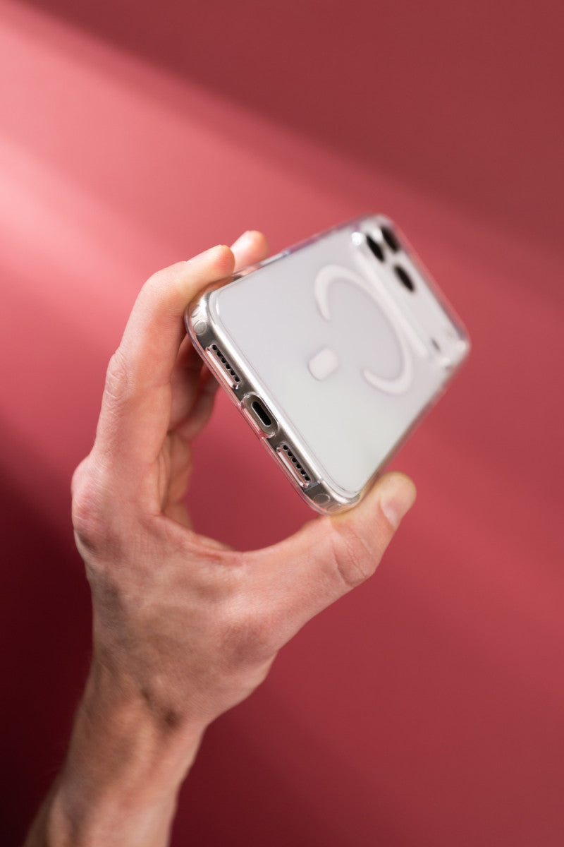 Easy Hybrid MagSafe Case for iPhone 17, Clear
