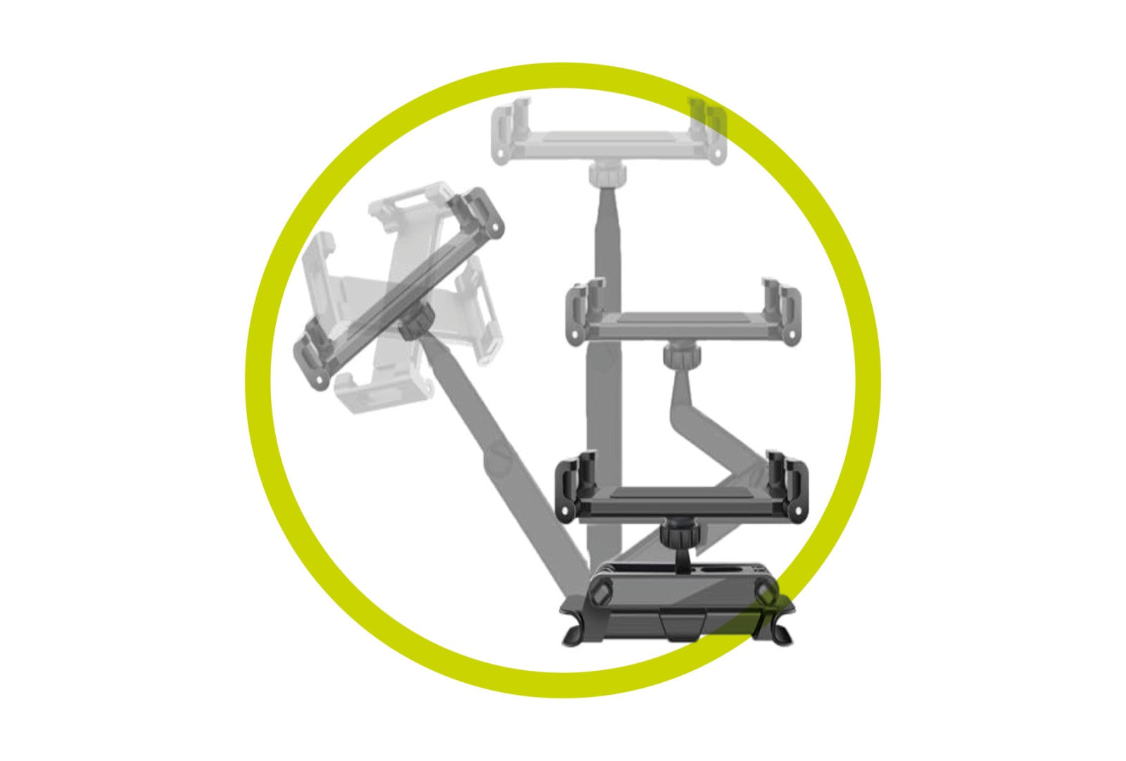 Car Tablet Mount CA7 – with Telescopic Arm