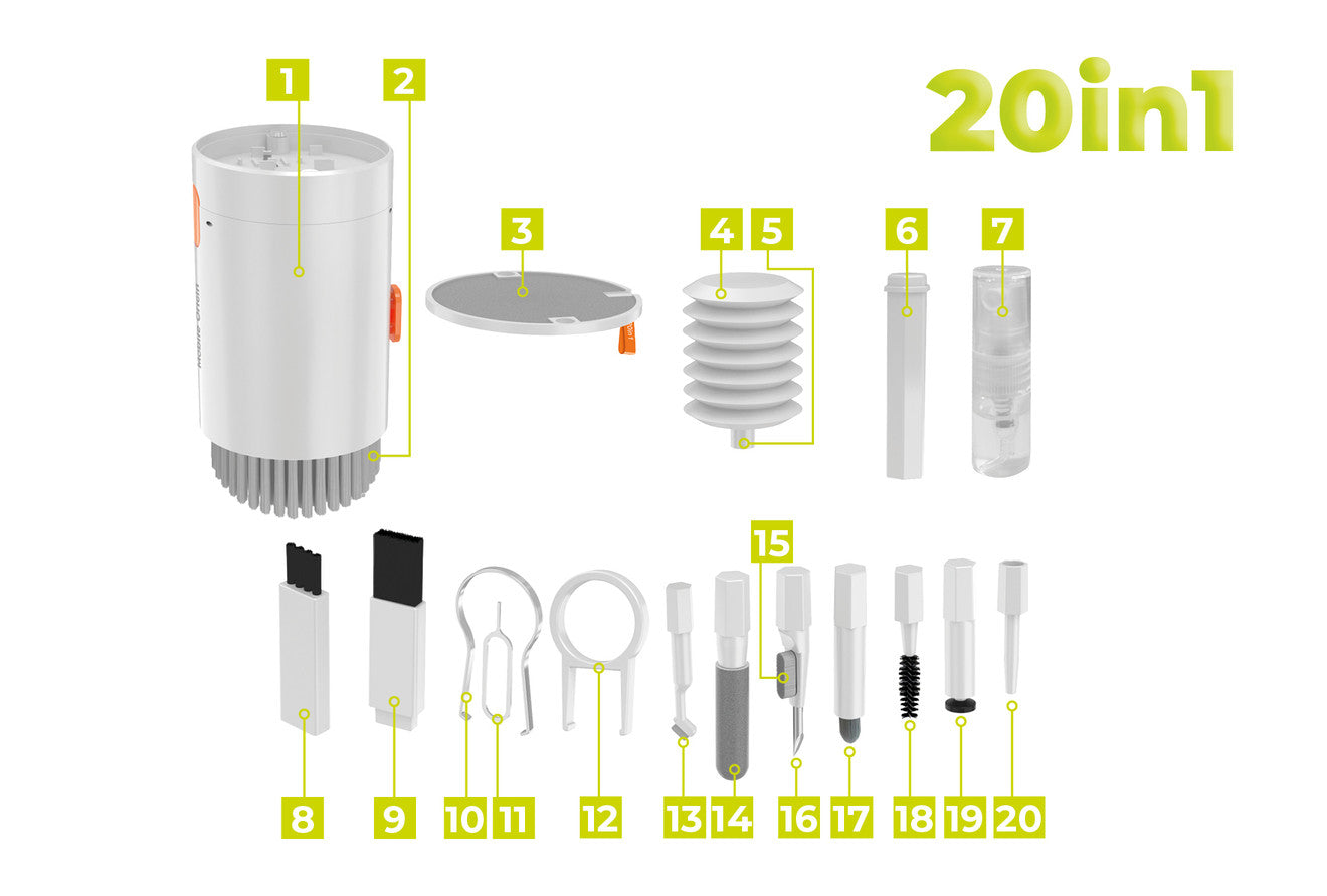 Multifunctional Cleaning Kit 20-in-1