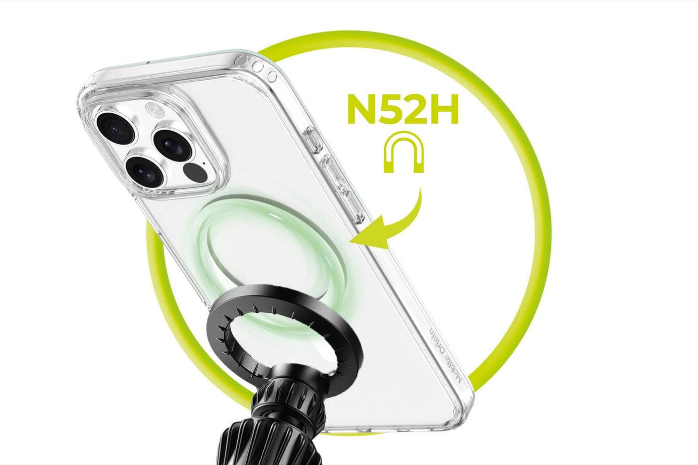 Pouzdro Easy Hybrid MagSafe pro iPhone 16 Pro Max, Čirá