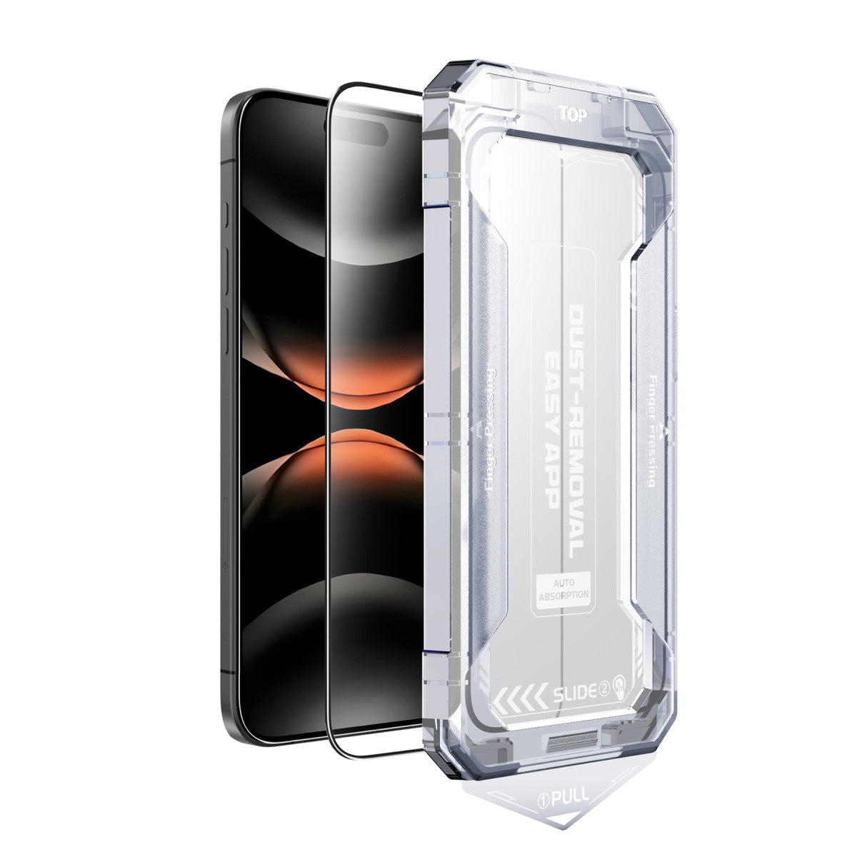 Screen Protector with Easy Installation, Full Coverage, for iPhone 17 Pro