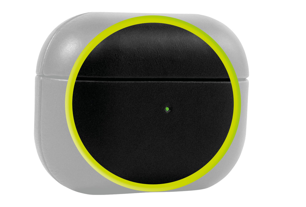 Kožené pouzdro pro AirPods Pro 2 – černé