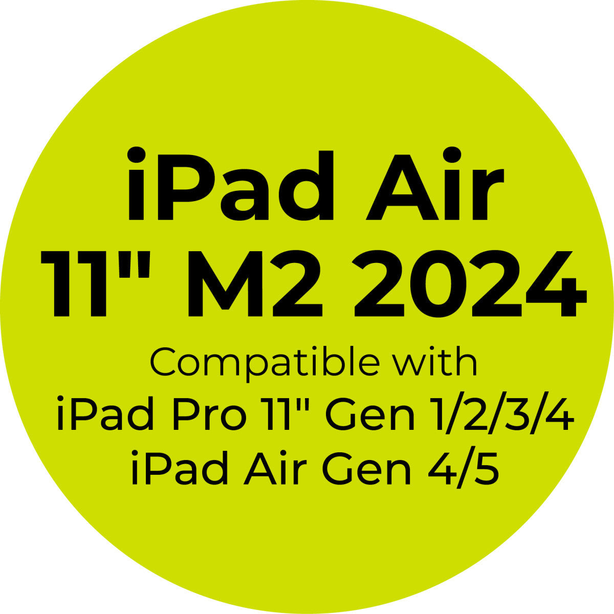 Odolné pouzdro pro iPad Pro 11" M2 2022 (4th gen), Černá