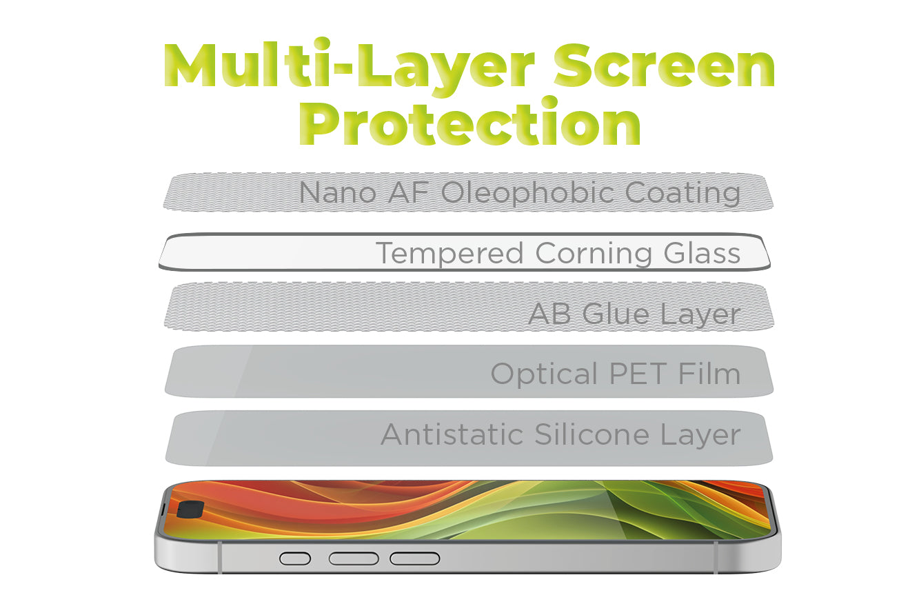 Ochranné sklo 3D AR s aplikátorem PRO, pro iPhone 16 Pro Max