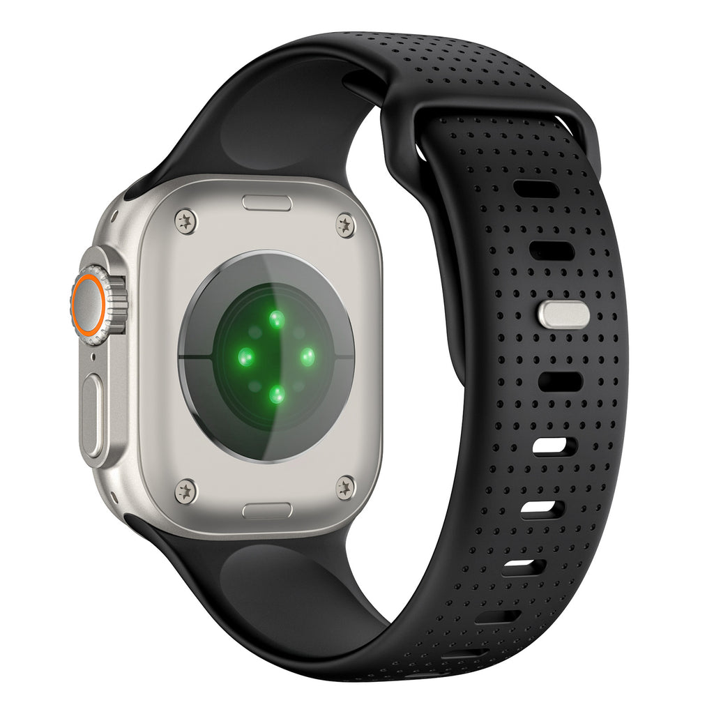 FKM remienok IV pre Apple Watch 42/44/45/46/49mm, Čierna