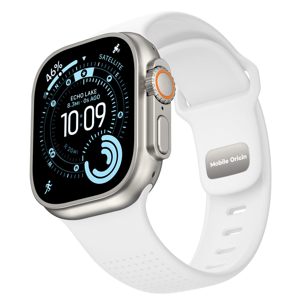 FKM Strap IV for Apple Watch 42/44/45/46/49mm, Luminous Blue