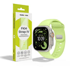 FKM řemínek IV pro Apple Watch 42/44/45/46/49mm, Svítící zelená