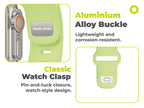 FKM řemínek IV pro Apple Watch 42/44/45/46/49mm, Svítící zelená