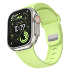 FKM řemínek IV pro Apple Watch 42/44/45/46/49mm, Svítící zelená