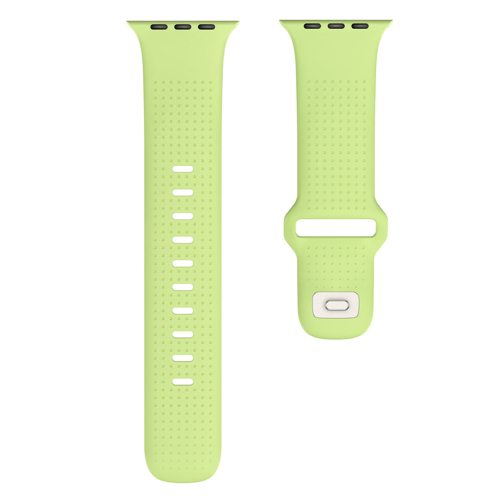 FKM řemínek IV pro Apple Watch 42/44/45/46/49mm, Svítící zelená