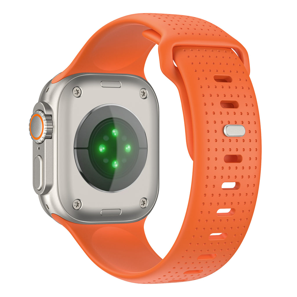 FKM remienok IV pre Apple Watch 42/44/45/46/49mm, Oranžová
