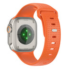 FKM remienok IV pre Apple Watch 42/44/45/46/49mm, Oranžová