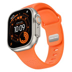 FKM remienok IV pre Apple Watch 42/44/45/46/49mm, Oranžová