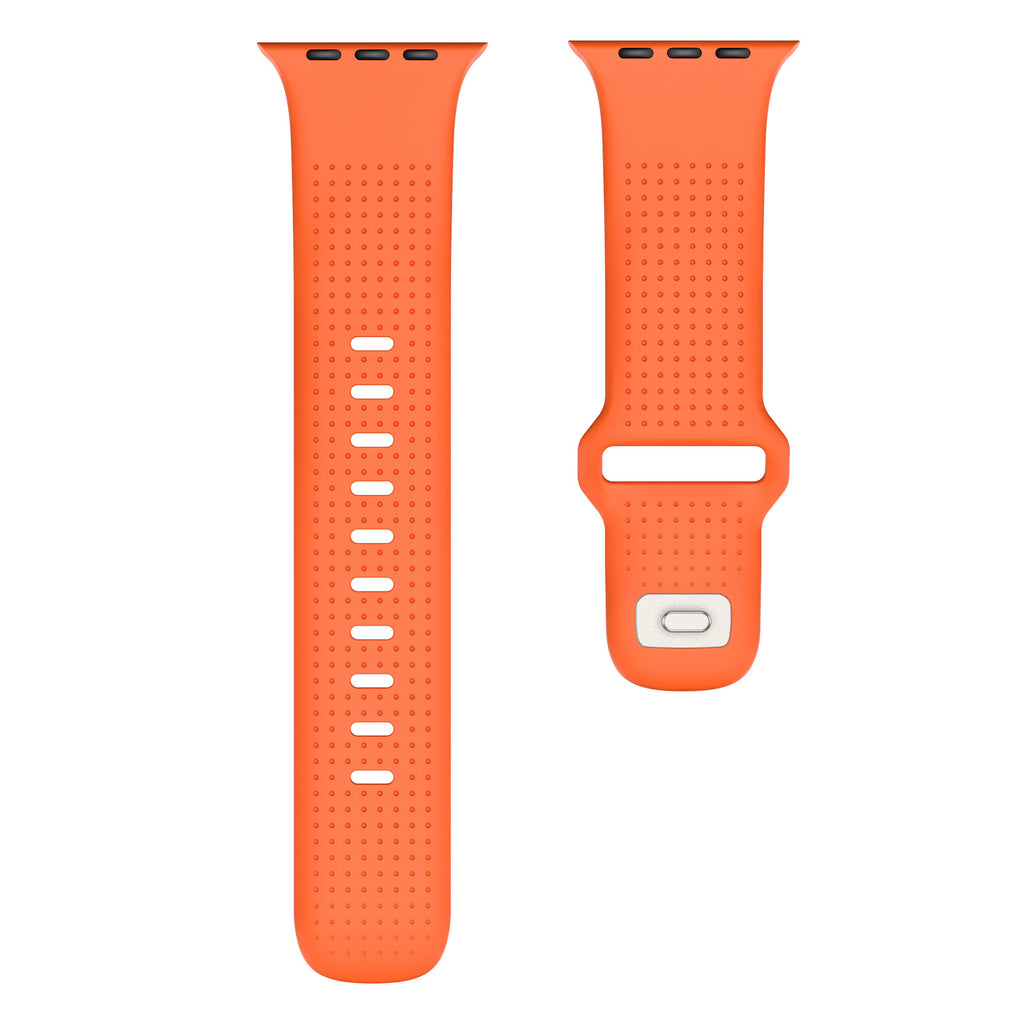 FKM remienok IV pre Apple Watch 42/44/45/46/49mm, Oranžová