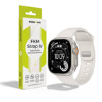 FKM remienok IV pre Apple Watch 42/44/45/46/49mm, Hviezdne biela