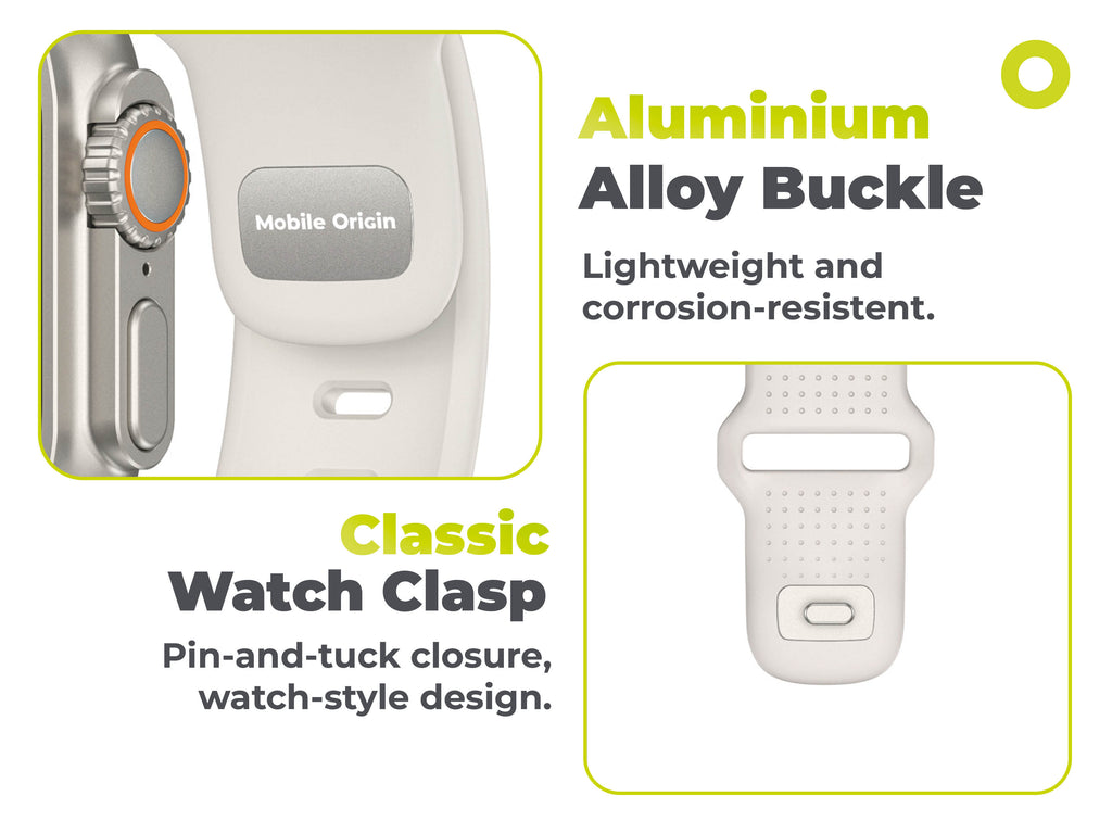 FKM remienok IV pre Apple Watch 42/44/45/46/49mm, Hviezdne biela