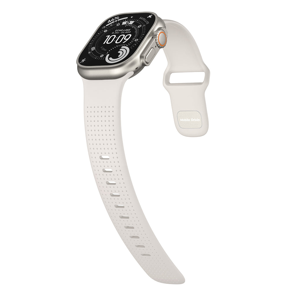 FKM remienok IV pre Apple Watch 42/44/45/46/49mm, Hviezdne biela