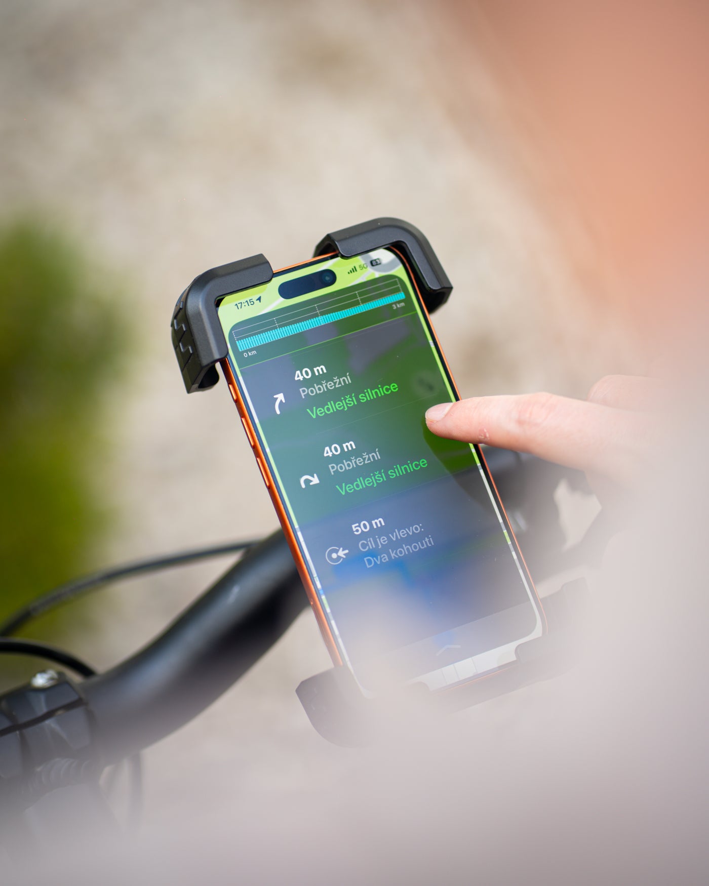 Bike Phone Mount B3, Black