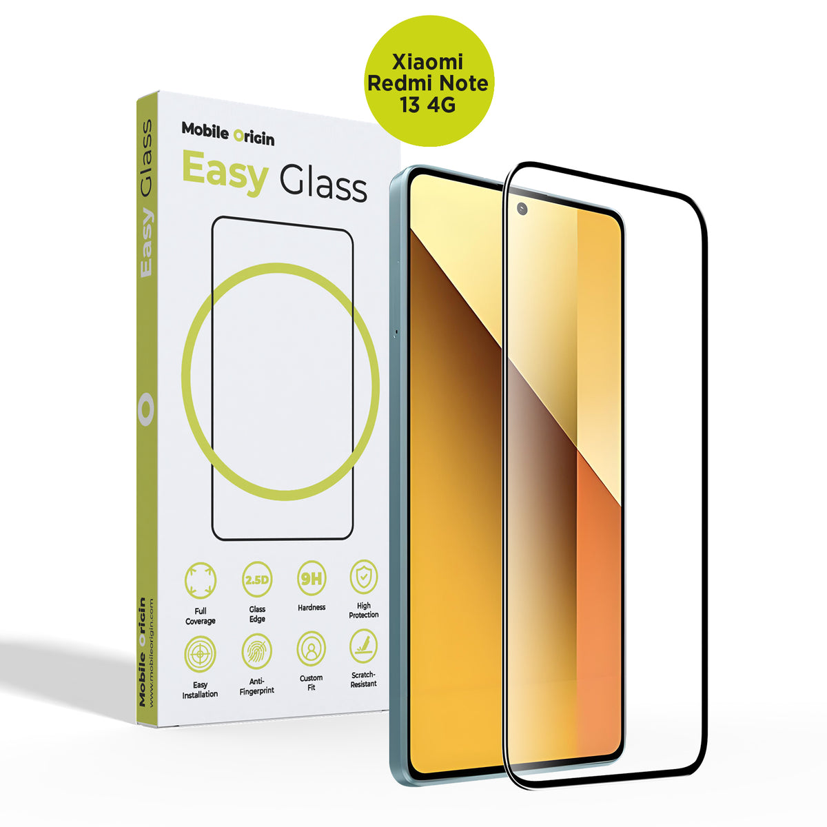 EasyGlass Screen Protector for Xiaomi Redmi Note 13 4G