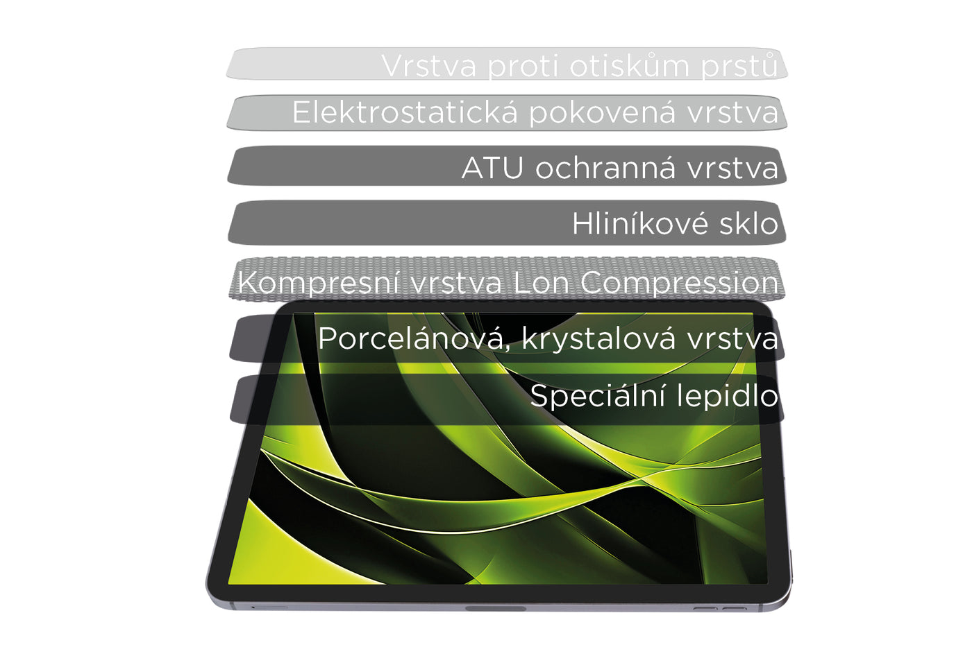 EasyGlass ochranné sklo, pro iPad 11" 2025 / iPad 10.9" 2022 (10. gen.)