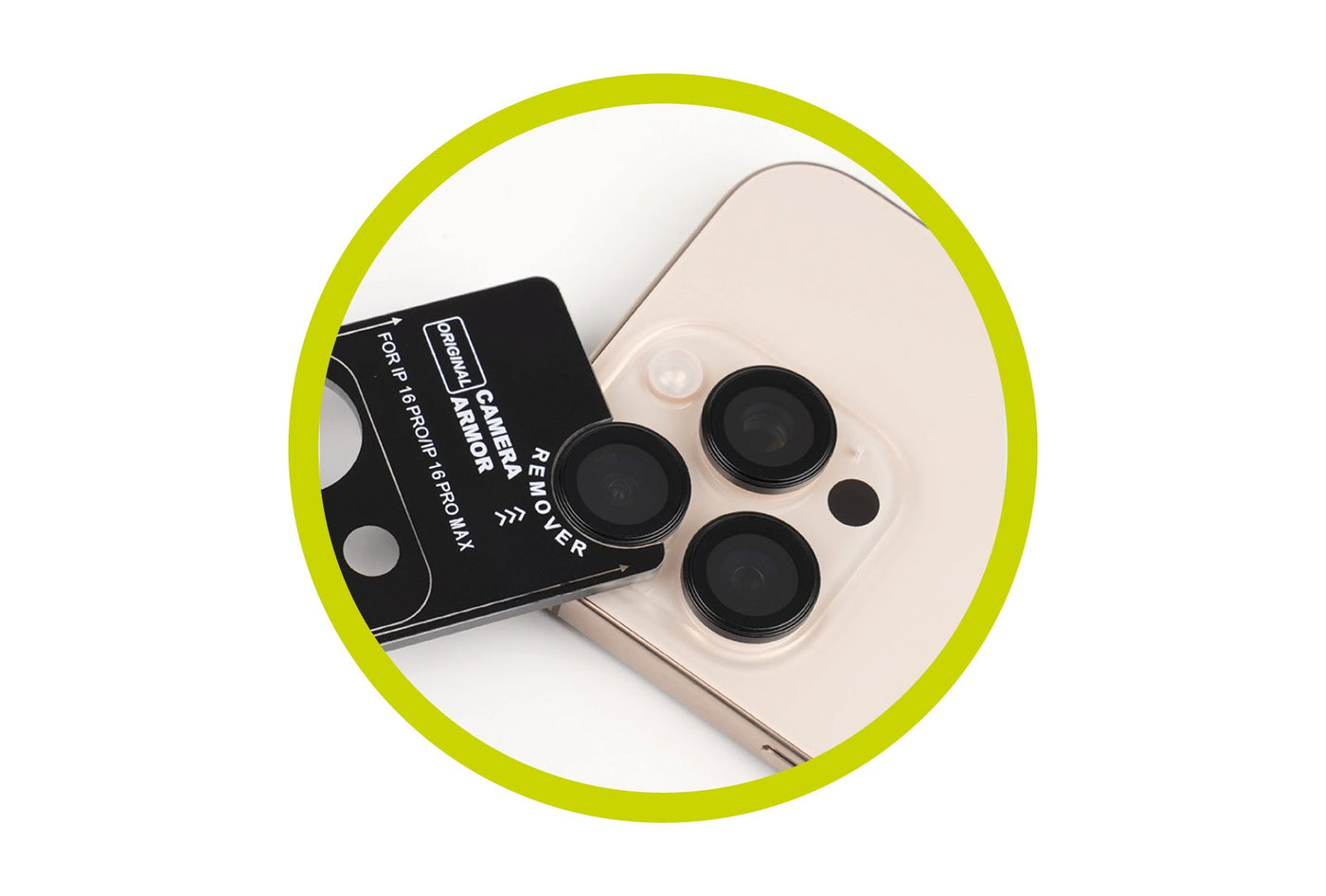 Easy Lens ochrana čoček, pro iPhone 17 Pro / iPhone 17 Pro Max, Čirá