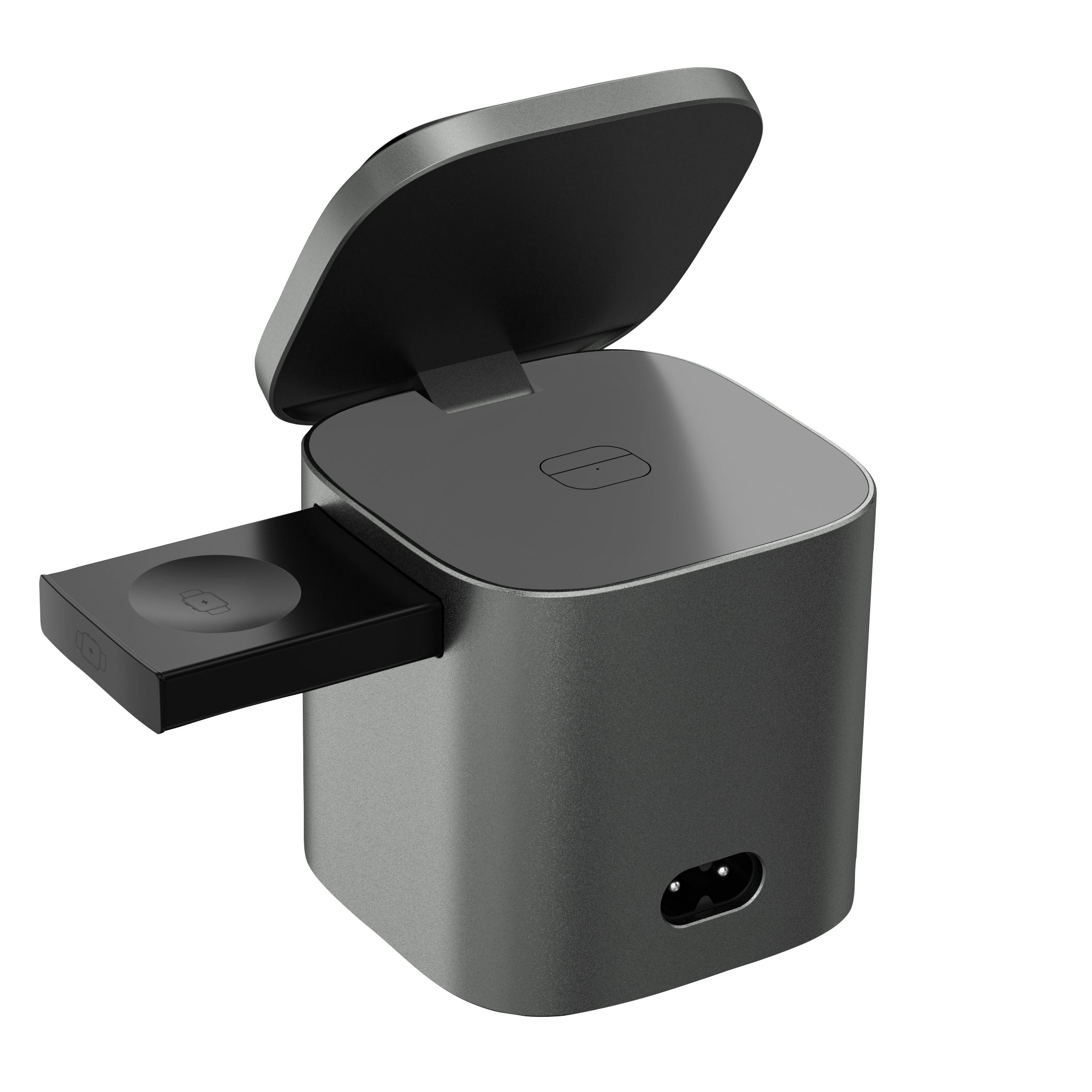 Foldable Charger PW37, 6-in-1, 100W with Qi2 25W, compatible with MagSafe