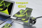 Foldable Charger PW37, 6-in-1, 100W with Qi2 25W, compatible with MagSafe