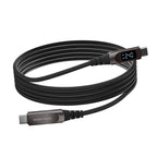 Kabel s displejem CB4 240W, USB-C na USB-C, 1,5 m