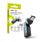 Otočný adaptér 540° 240W USB-C, CB13