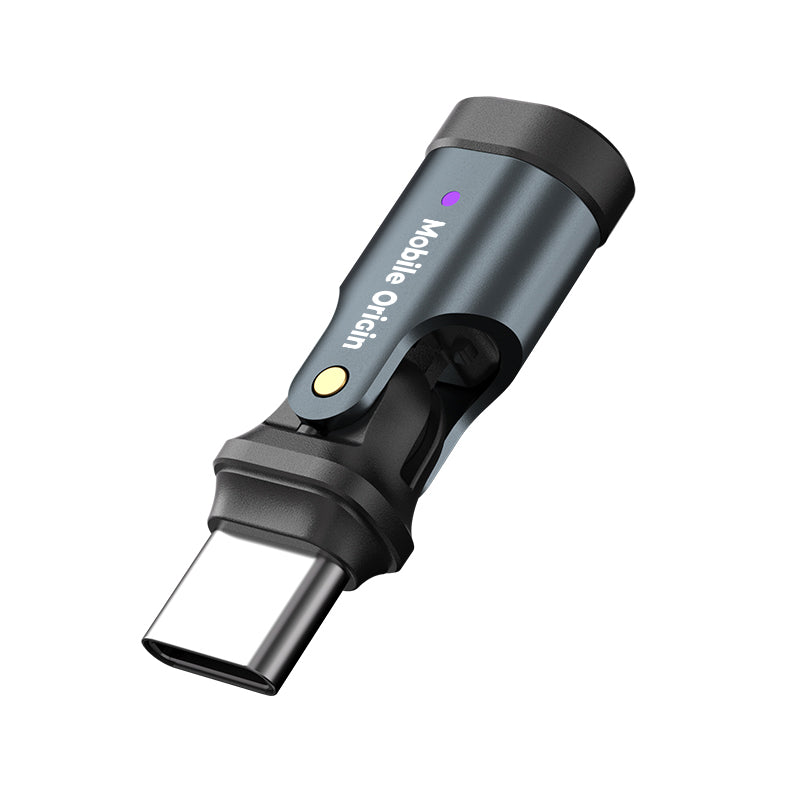 Otočná redukce USB-C na USB-C CB5, 240W, 480 Mb/s, Černá