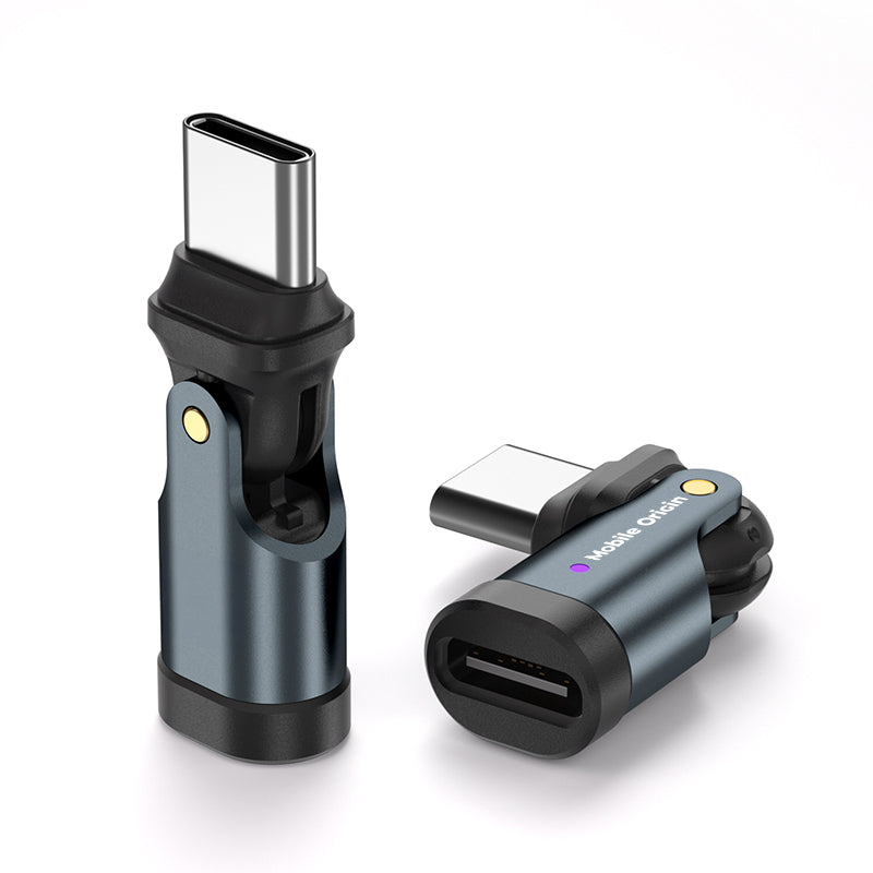 Otočná redukce USB-C na USB-C CB5, 240W, 480 Mb/s, Černá